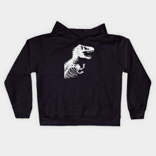 Silversaurus Rex Kids Hoodie